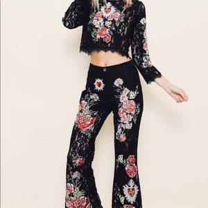 Lace Harmony pant set-two piece